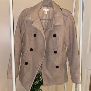 H&M Tan Peacoat